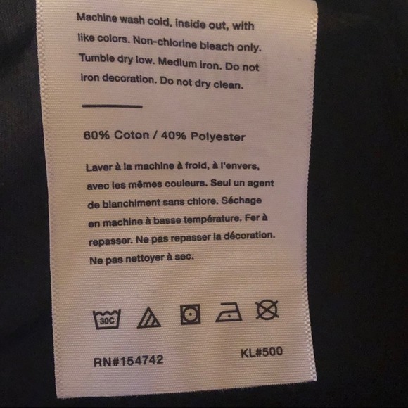 Knowlita Downtown or Nowhere NYC Blavk T-shirt Size Small Ships Same Day - Picture 6 of 6